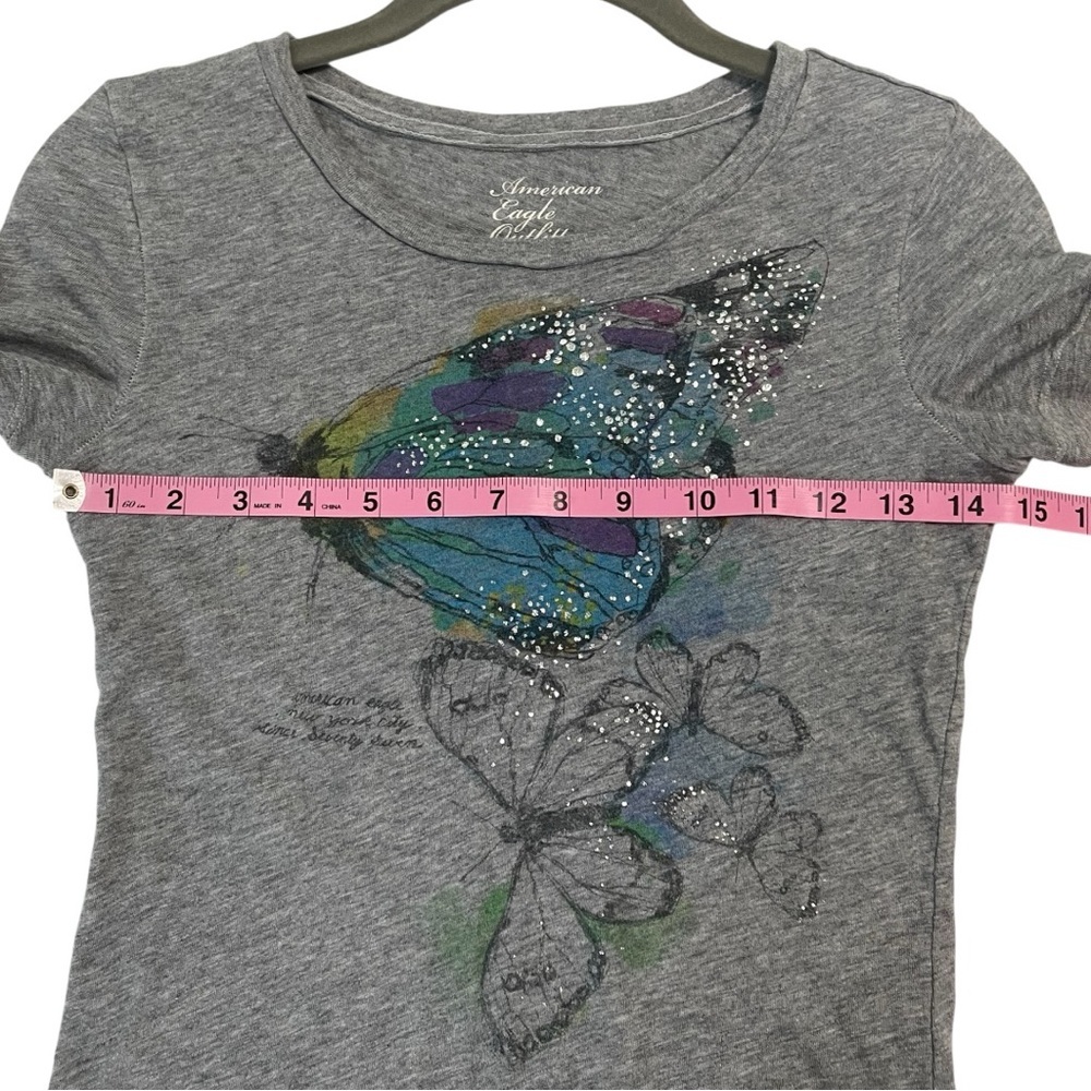 American Eagle Outfitters Vintage Gray and Brown Graphic Tees. Set of 2 - Picture 10 of 13